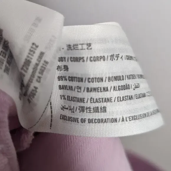 Abercrombie & Fitch Orchid Pink Ultra High Rise 90s Straight Jean Size 6 Short - Picture 7 of 7